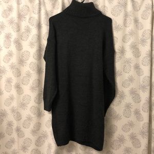 Topshop Turtleneck Sweater Dress